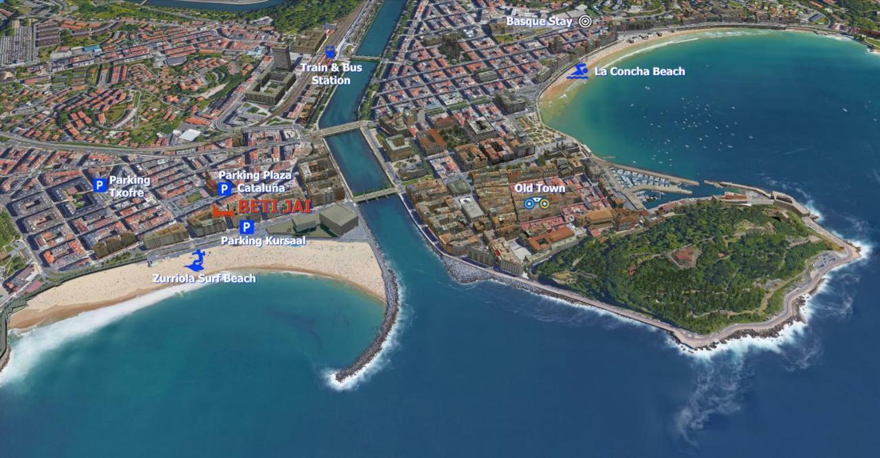 Betijai - Basque Stay Сан Себастиан Екстериор снимка